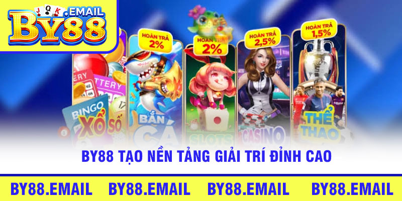 By88 tạo nền tảng giải trí đỉnh cao