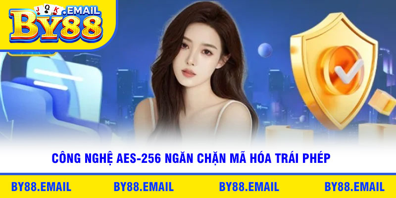 Công nghệ Aes-256 ngăn chặn mã hóa trái phép