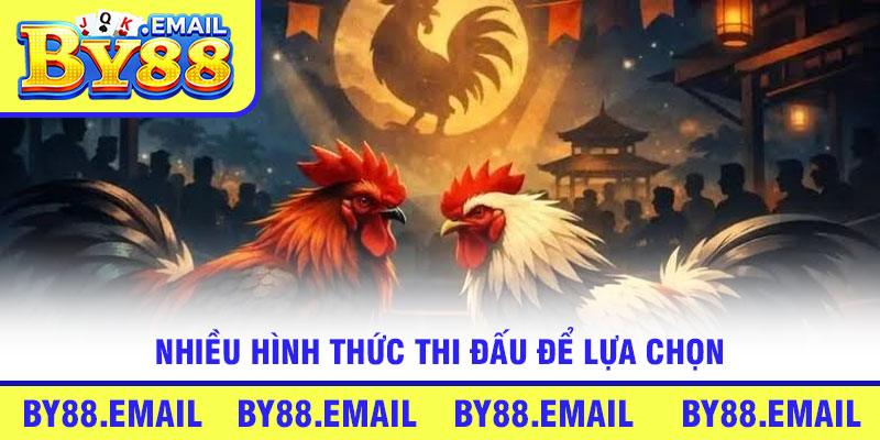 Nhiều hình thức thi đấu để lựa chọn