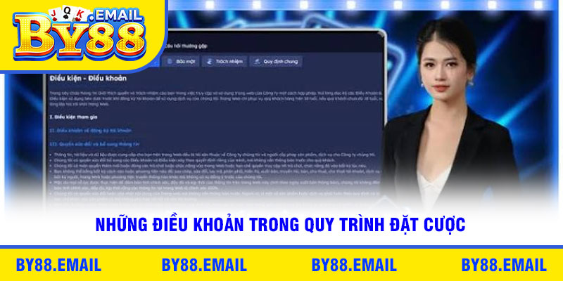 Những điều khoản trong quy trình đặt cược
